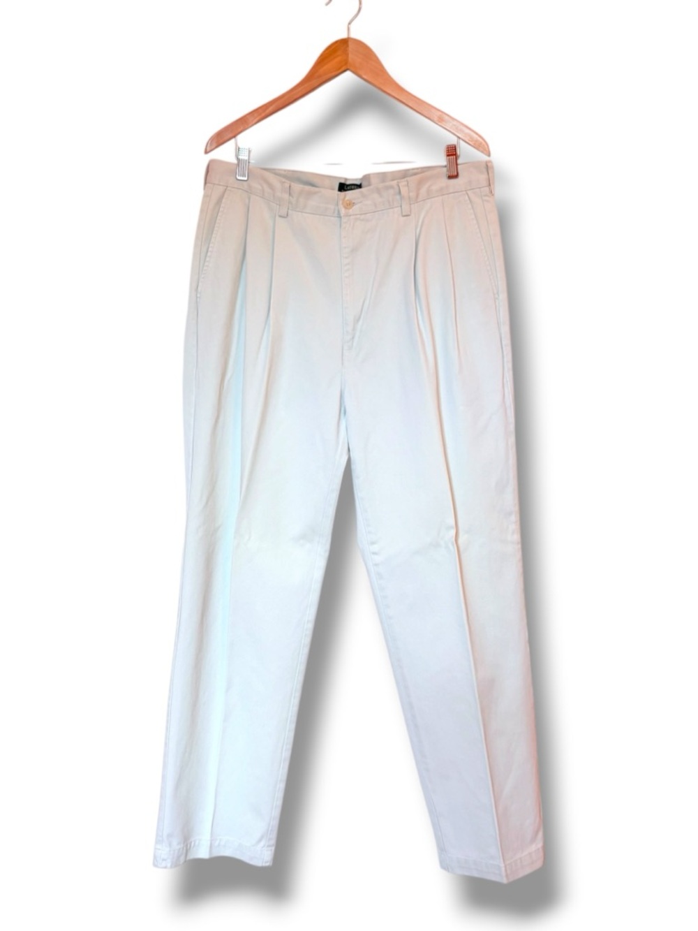 Lauren Ralph Lauren Men's Classic Pleated Pants - light tan 36x 31